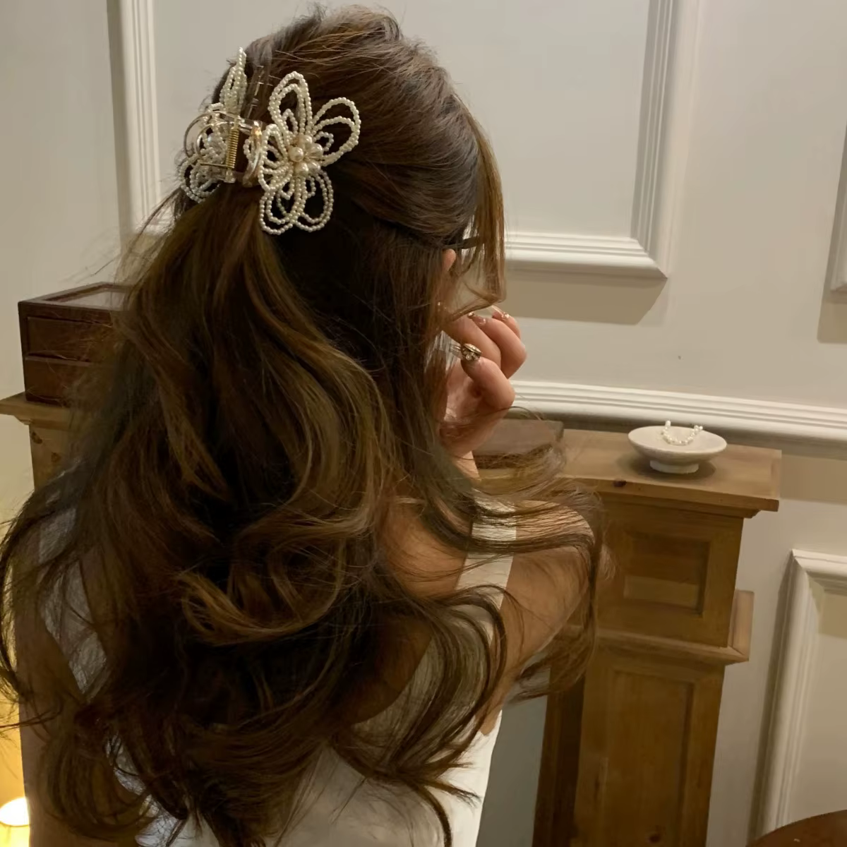 Pinces à cheveux en forme de fleur pour femmes