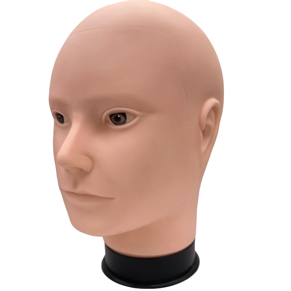 Tête de Mannequin masculin sans cheveux