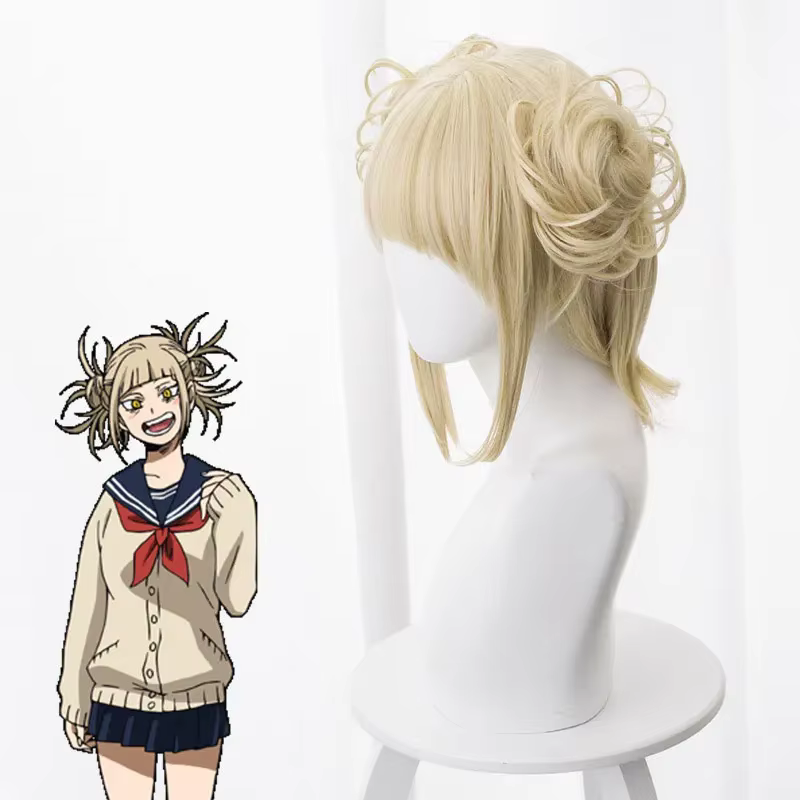 Perruque synthétique Boku No Hero Academia Cross My Body pour cosplay