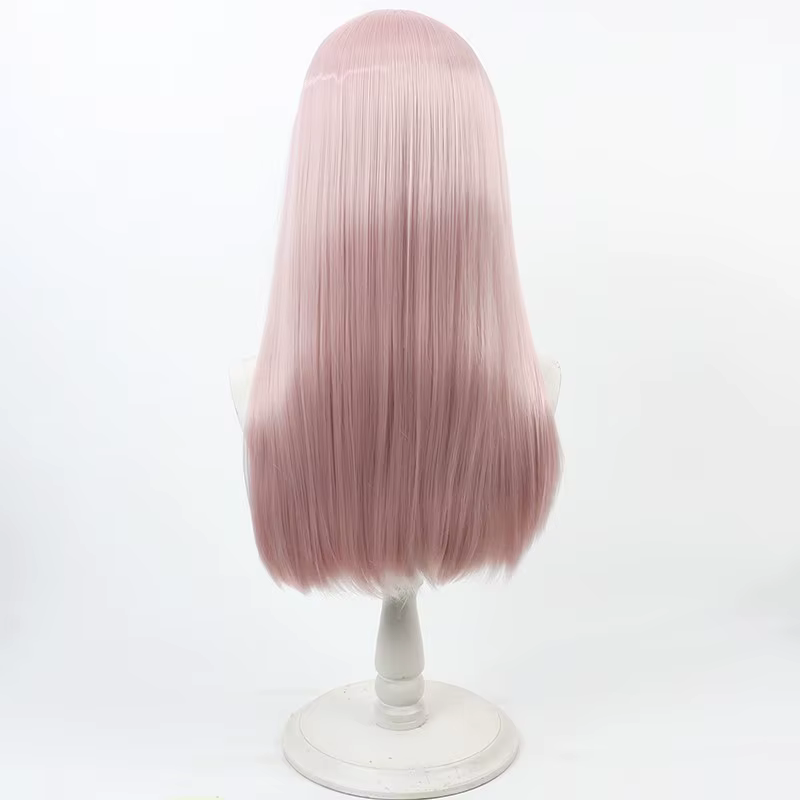 Anime déesse de la victoire: Nikke néon Cosplay perruque rose résistant à la chaleur cheveux synthétiques Halloween carnaval fête jeu de rôle perruques
