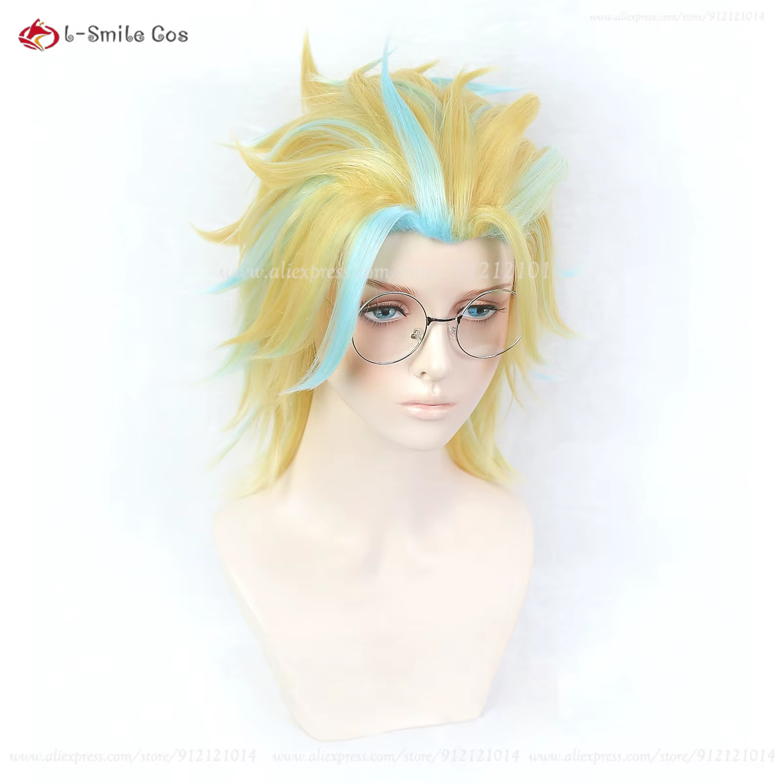 Perruque de Cosplay Anime Haitani Rindo