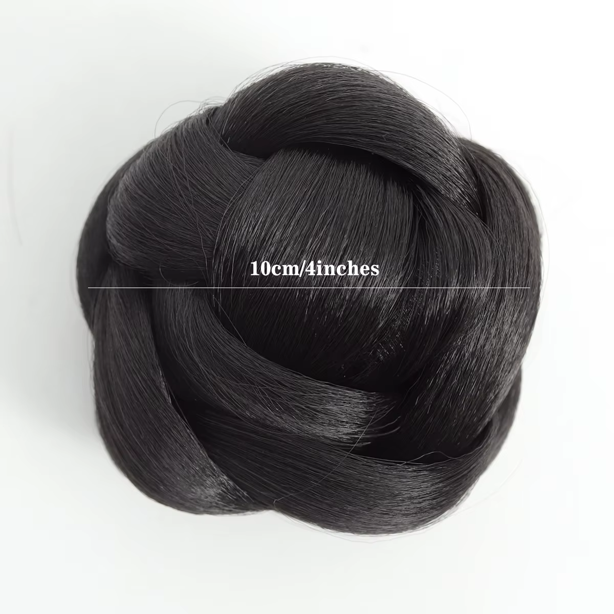 4 pouces synthétique pince à saisir paresseux cheveux tresse
