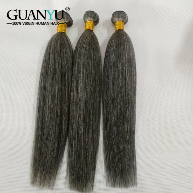 Tissage en lot Yaki 100% naturel lisse ombré avec reflets
