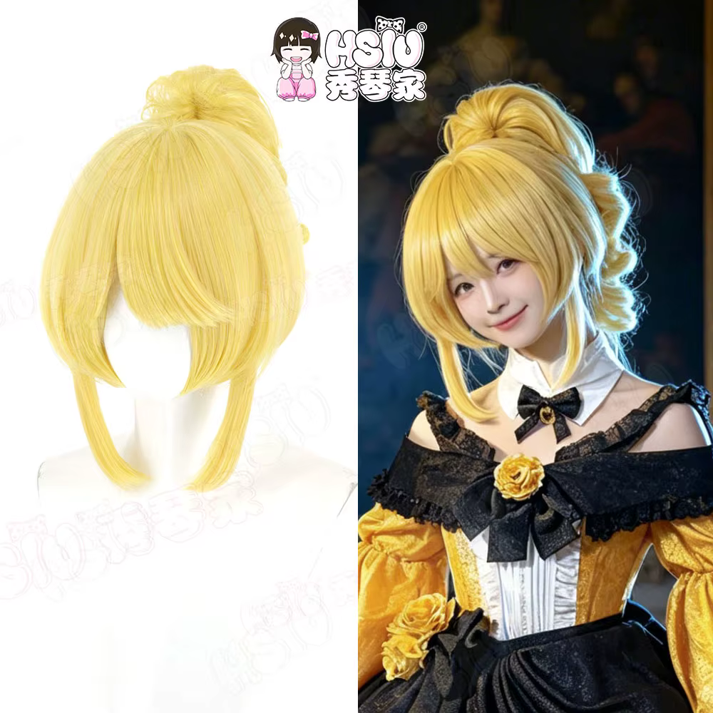 Perruque de Cosplay Riliane Lucifen HSIU
