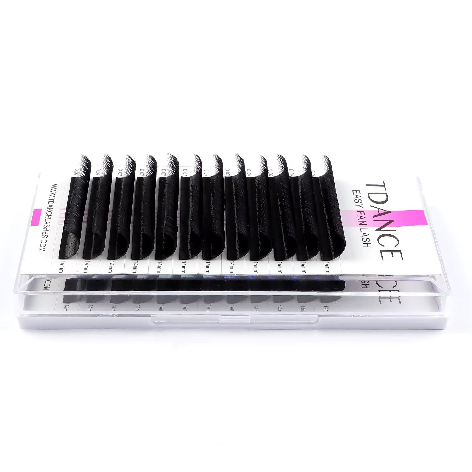 TDANCE Installation facile ventilateur rapide fleurs Extensions de cils
