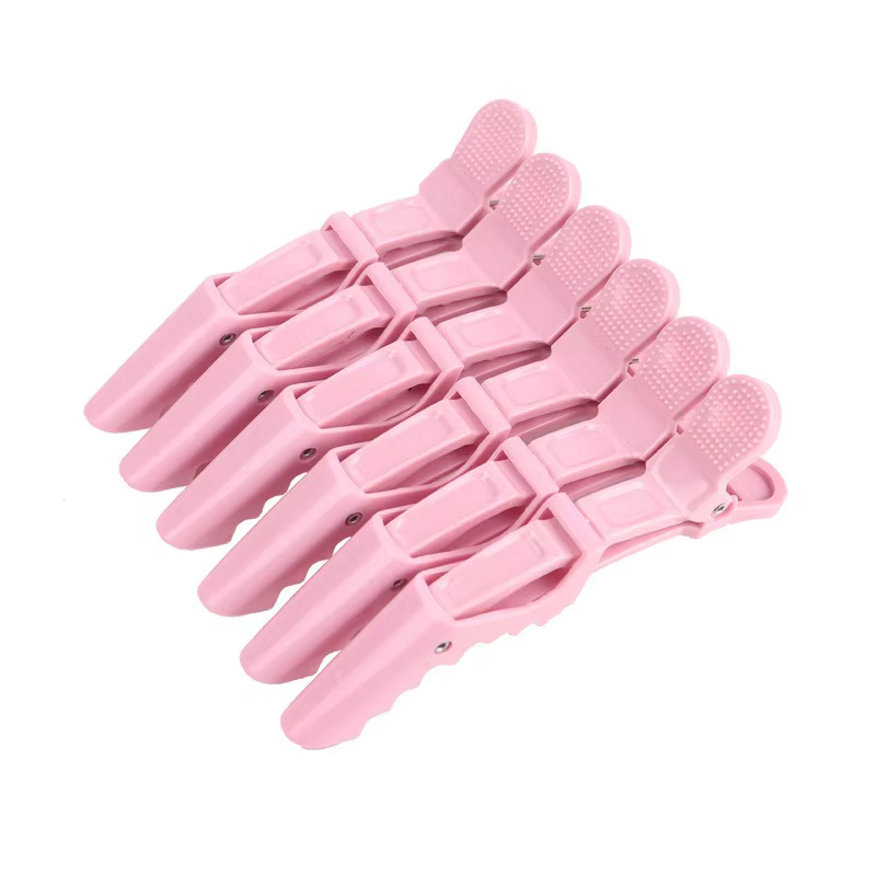6 pinces à cheveux en alligator