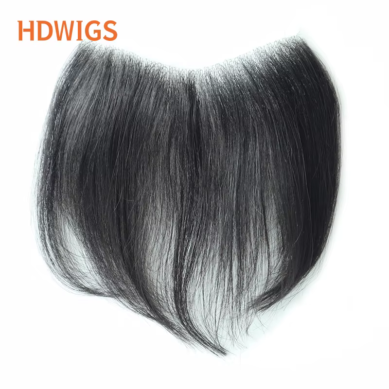 Toupet homme avant Hairine V Style perruques de cheveux humains pour hommes 100% humain Remy postiche système haute