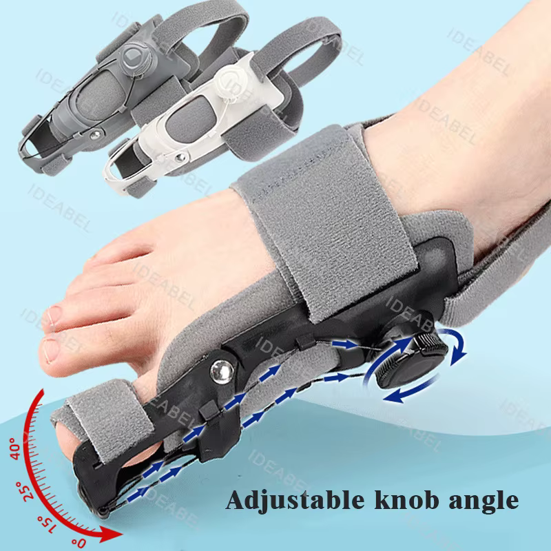 Attelle orthopédique correctrice pour hallux valgus, redresseur d'orteil, soulagement de la douleur au pied, correction du hallux valgus, soins des pieds