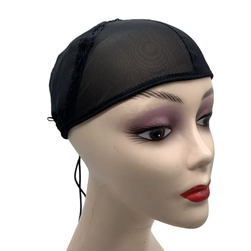 IRUIBEAUTY – bonnet de perruque demi-réglable en Nylon 3/4
