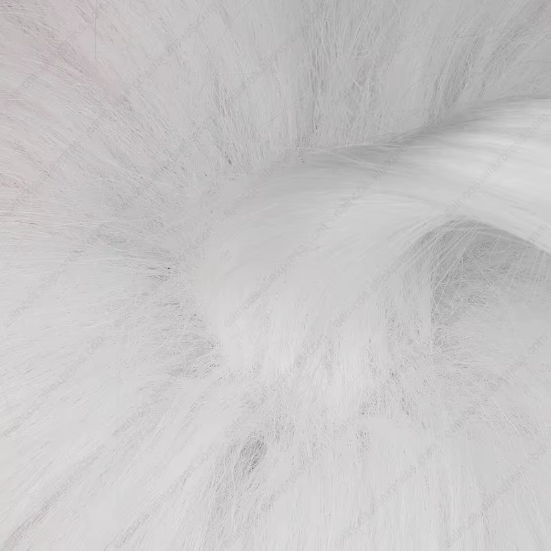 Anime Nagito Komaeda Cosplay perruque 37 cm de Long rose blanc dégradé perruques résistant à la chaleur cheveux synthétiques