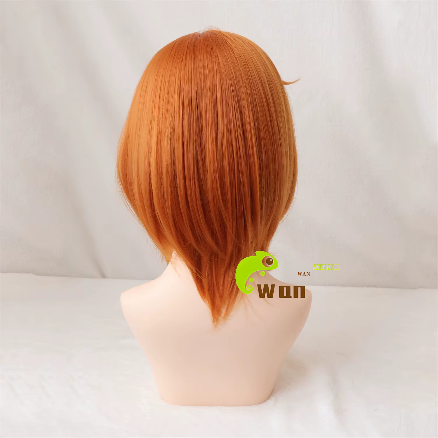 Anime Ryugu Rena Ryuugu Cosplay perruque 35 cm Orange femmes