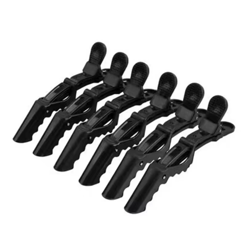 Lot de 5 pinces à cheveux en plastique