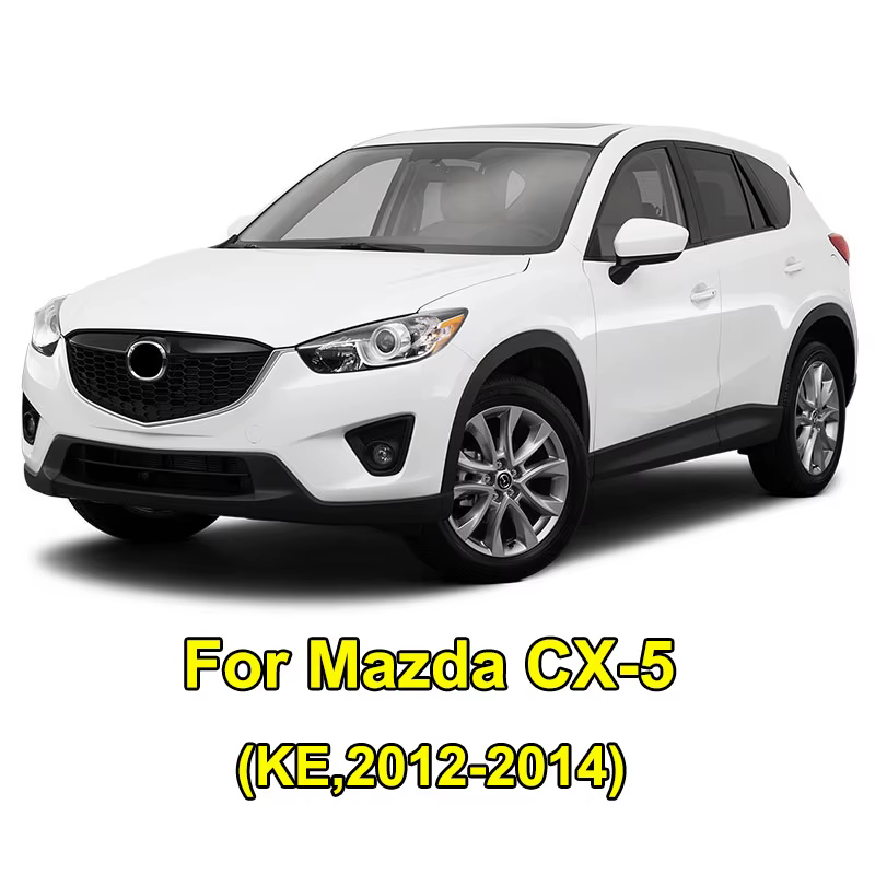 Pour Mazda CX-5 CX5 KE 2012 2013 2014 Console centrale chromée à bouton automatique panneau de changement de vitesse couverture garniture cadre décoration style de voiture