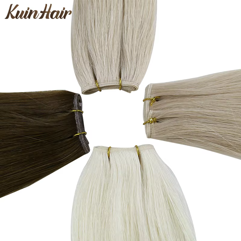 Extensions de cheveux naturels brésiliens Genius Weft Straight