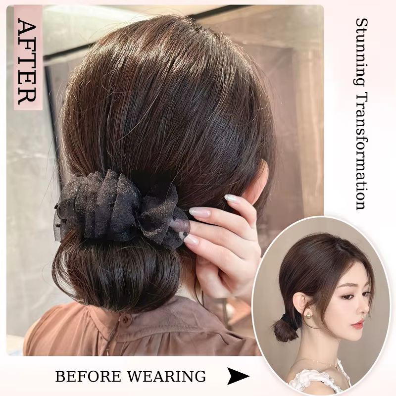 Extensions de chignon synthétiques