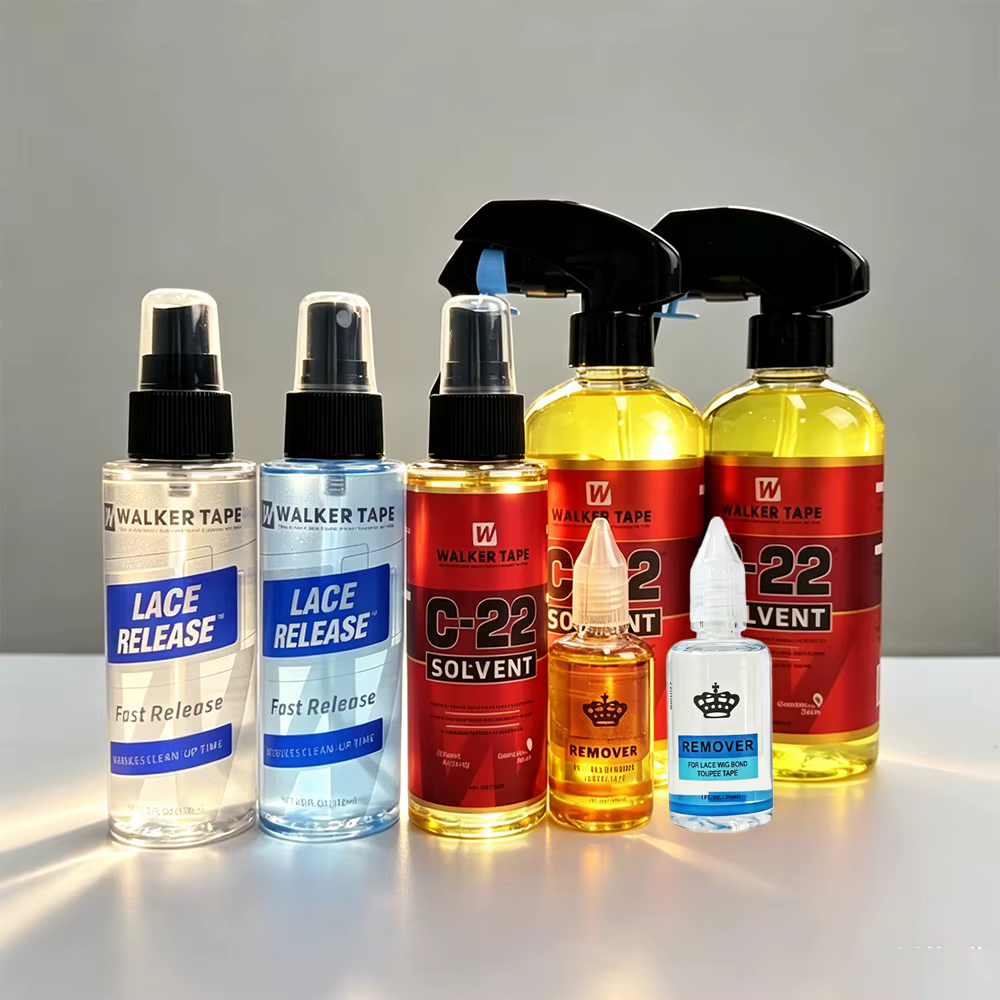 Dégraissant pour perruques en dentelle, dissolvant de colle pour toupets, dégraissant pour extensions de cheveux, dégraissant pour bandes adhésives Walker Tape C-22 en spray