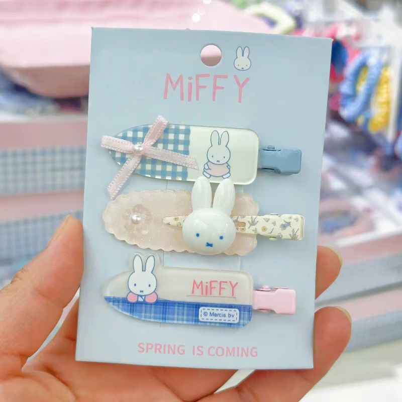 Nouvelle pince à cheveux Miffy lapin