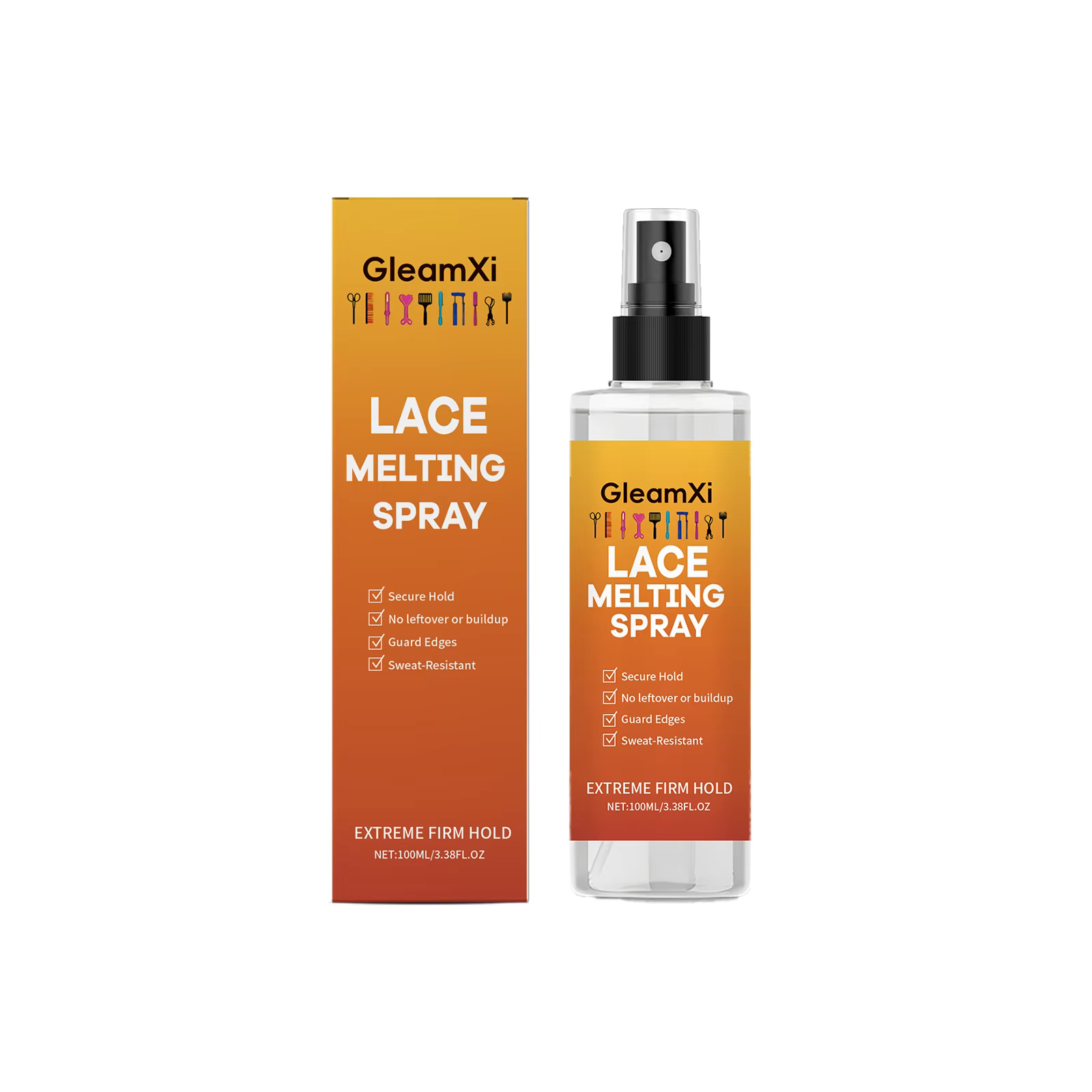 Spray adhésif pour perruque en dentelle 100 ml