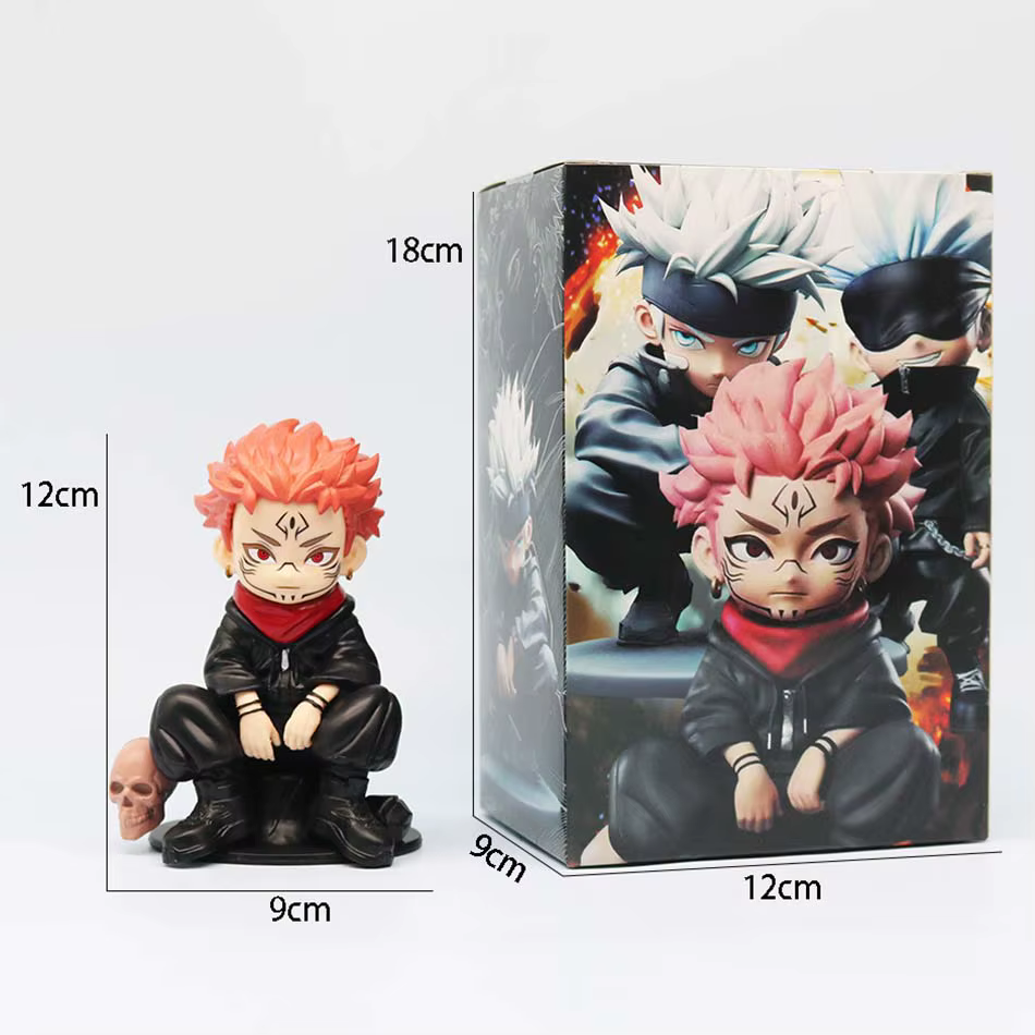 Vente flash - Figurine d'anime Jujutsu Kaisen - Figurine d'action Satoru - Figurine du Seigneur des malheurs Sukuna - Collection de figurines - Modèle de poupée - Jouets - Cadeaux
