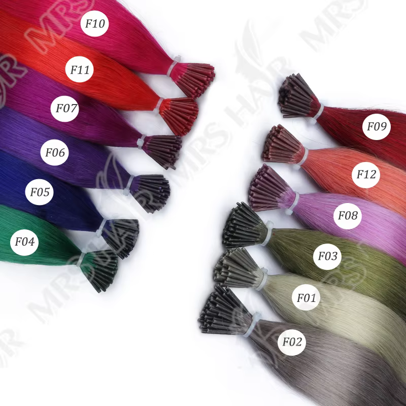 Extensions de cheveux en kératine I-Tip