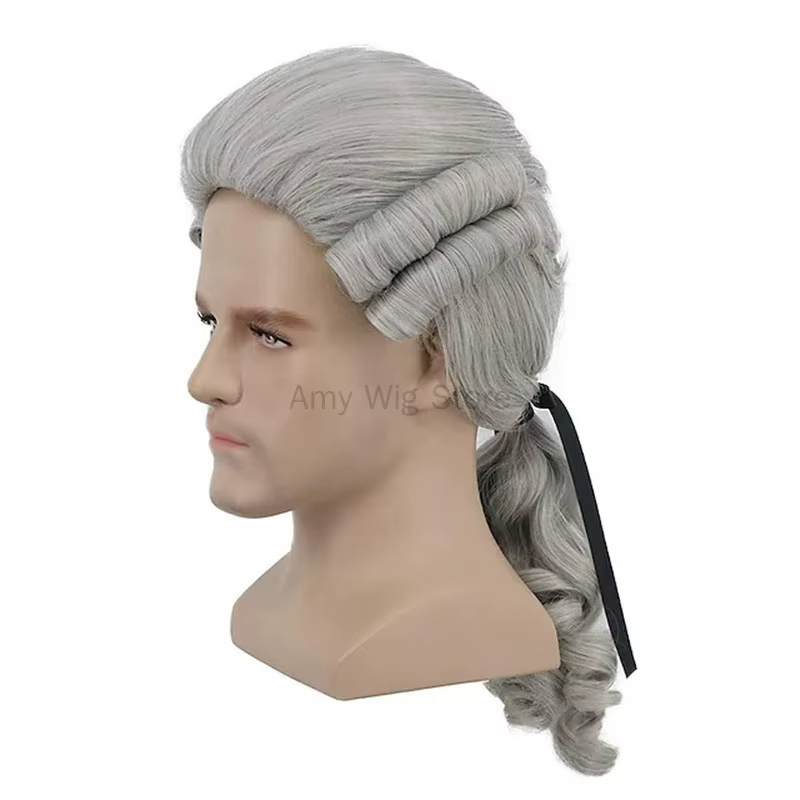 Perruque Synthétique Longue et Bouclée pour Halloween