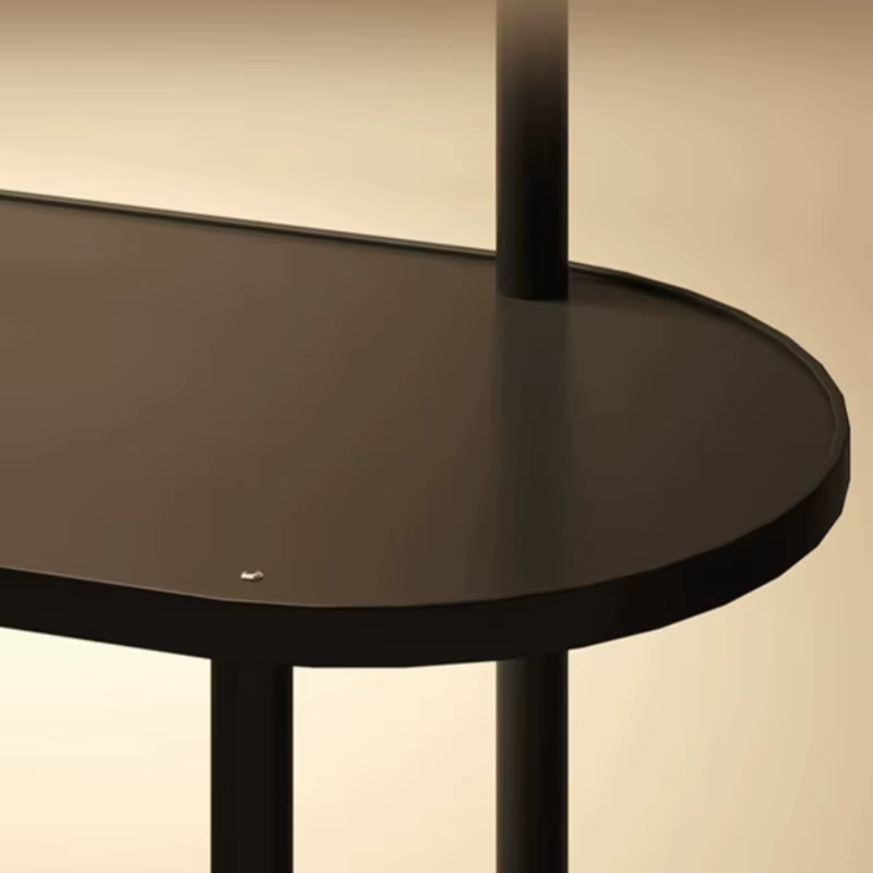 Étagère à plantes d'intérieur pour terrasse, rangement extérieur, support métallique pour plantes de style Mid-Century pour porche, mobilier de jardin et de patio