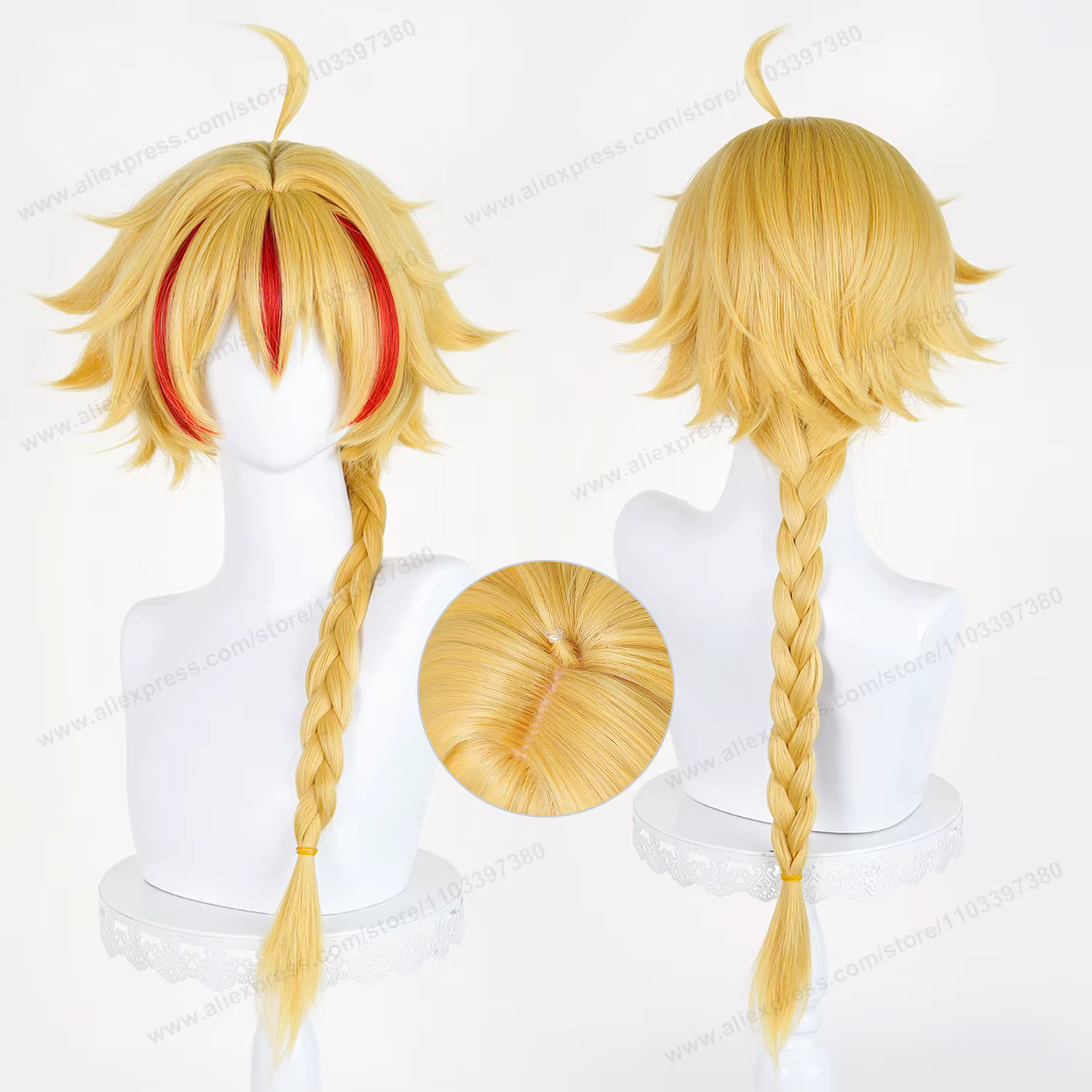 Perruque de Cosplay Lion Heart Richard
