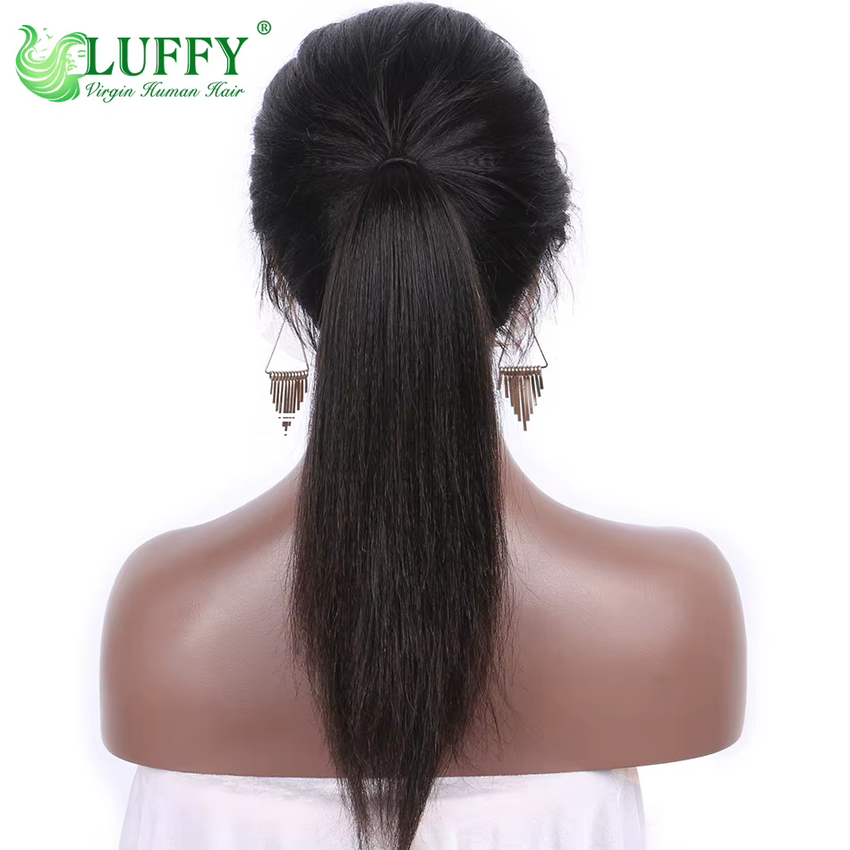 Perruques Full Lace Light Yaki avec Baby Hair