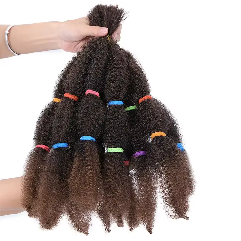 Extensions de tresses bouclées Afro Kinky Wave
