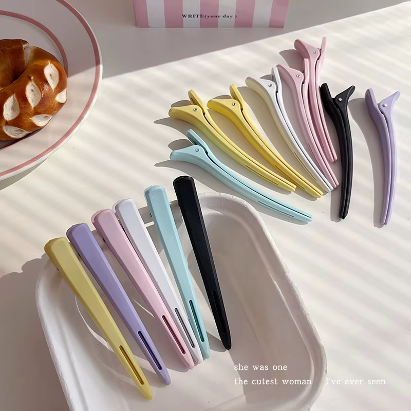 Barrettes à cheveux sans couture de couleur gelée pour femmes