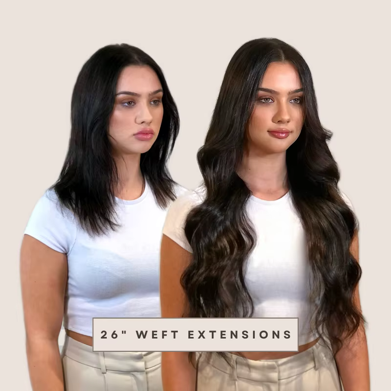 Vente en gros de 20 pièces/paquet d'extensions de cheveux humains 100% naturels