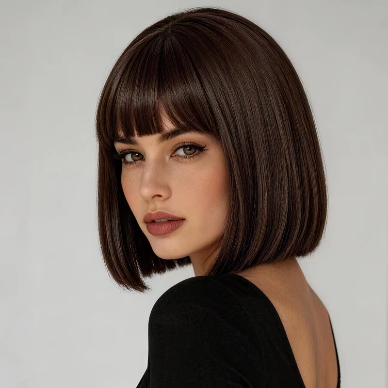 Perruque synthétique pour femme