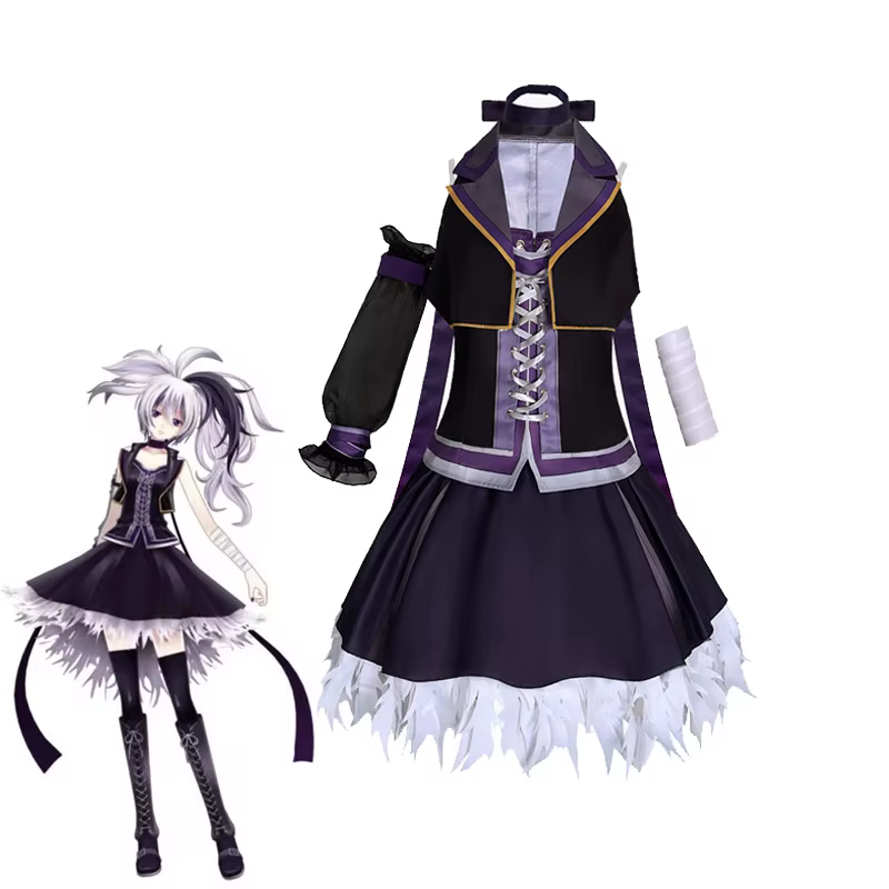 Vtuber V fleur V3 V4 Cosplay Costume perruque idole
