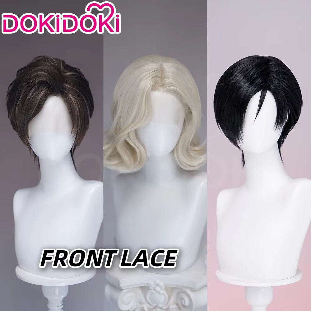 Perruque de cosplay DokiDoki pour femme