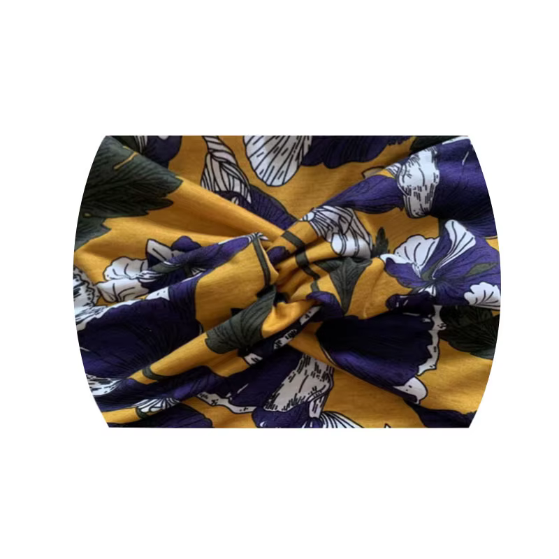 Élargissement 18CM stretch imprimé sport bandeau foulard