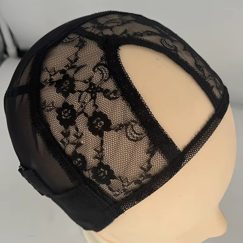 2025 nouveaux capuchons de perruque de partie de style V avec des crochets élastiques faciles à porter