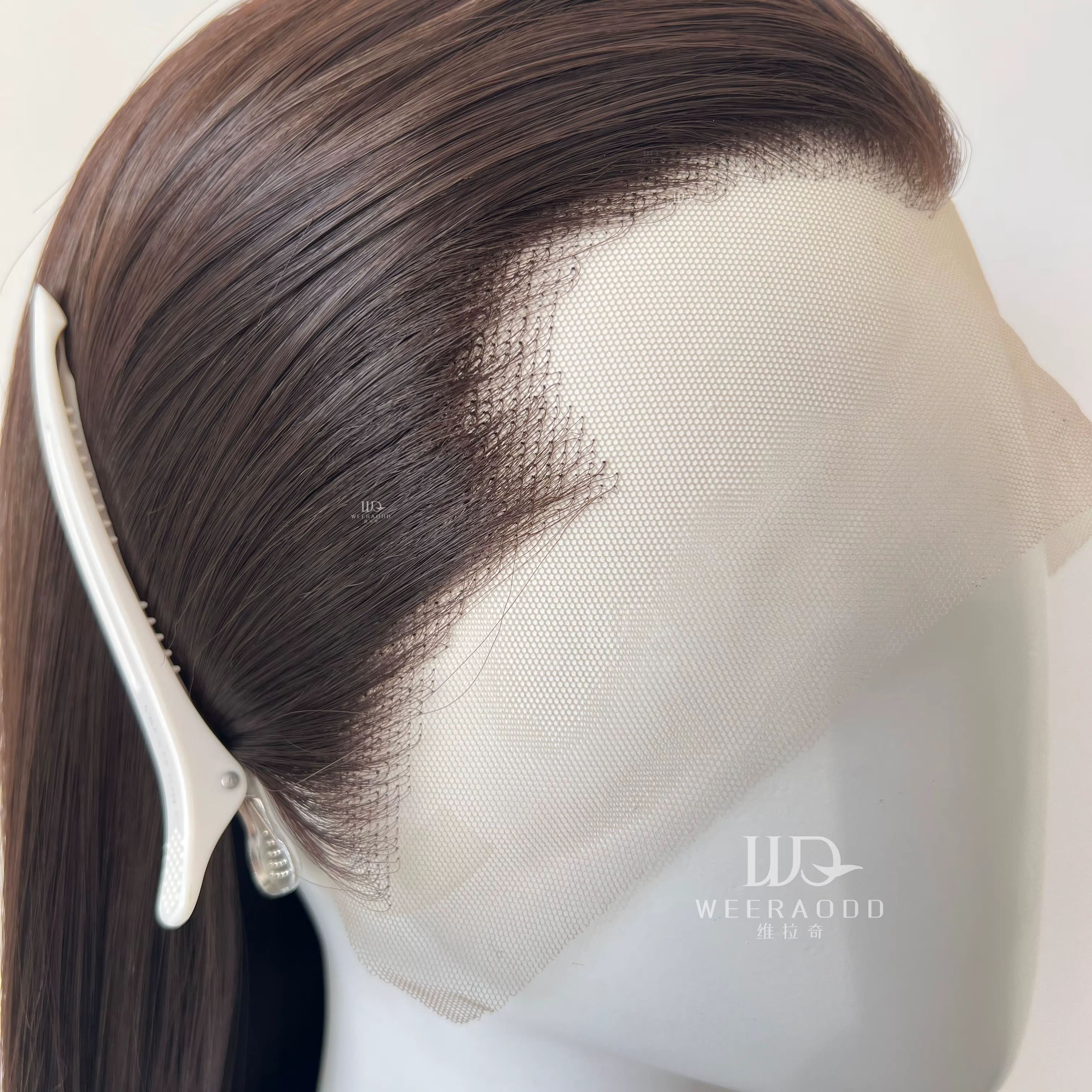Perruque Lace Front Wig synthétique sans colle