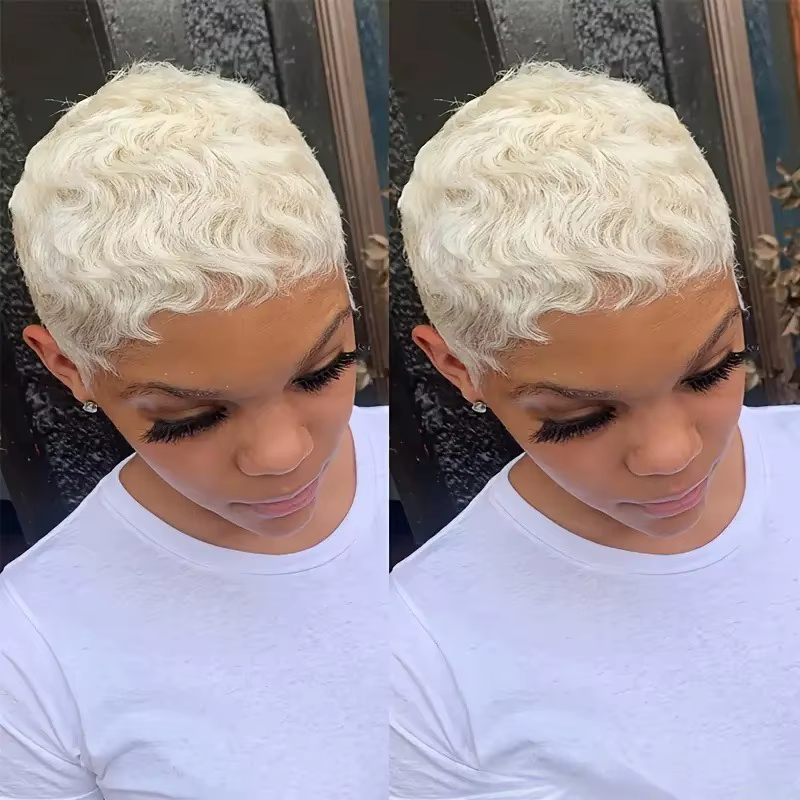 Vente chaude de cheveux d'elfe 60 # Perruque