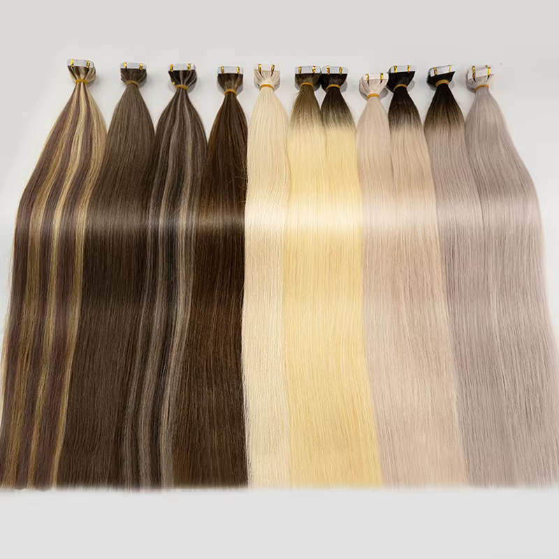 Bande dans les Extensions de cheveux humains 100%