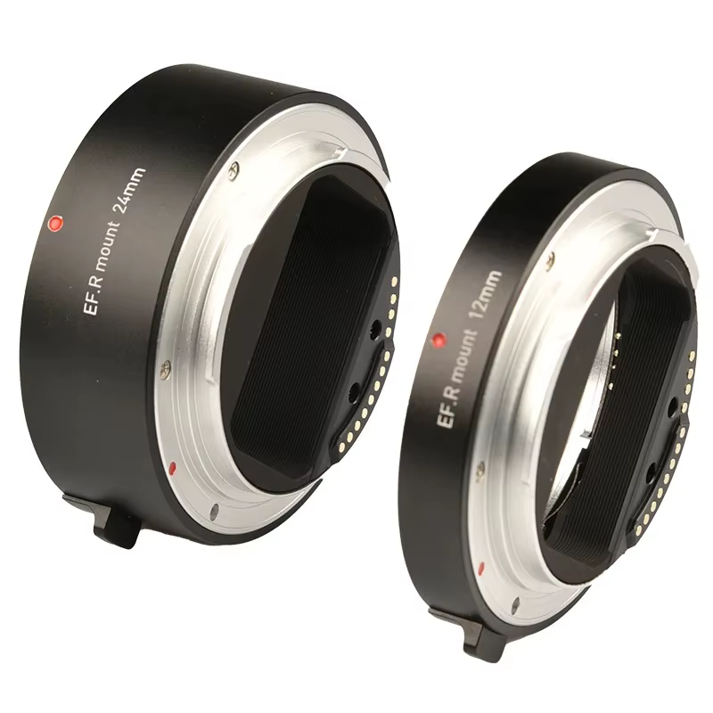 Ensembles de tubes macro à extension automatique pour objectifs Canon à monture RF (12 mm et 24 mm)
