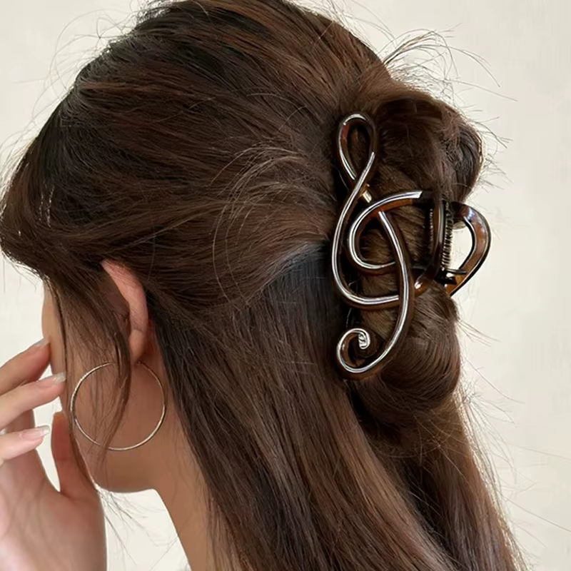 Pince à cheveux grande taille pour femme