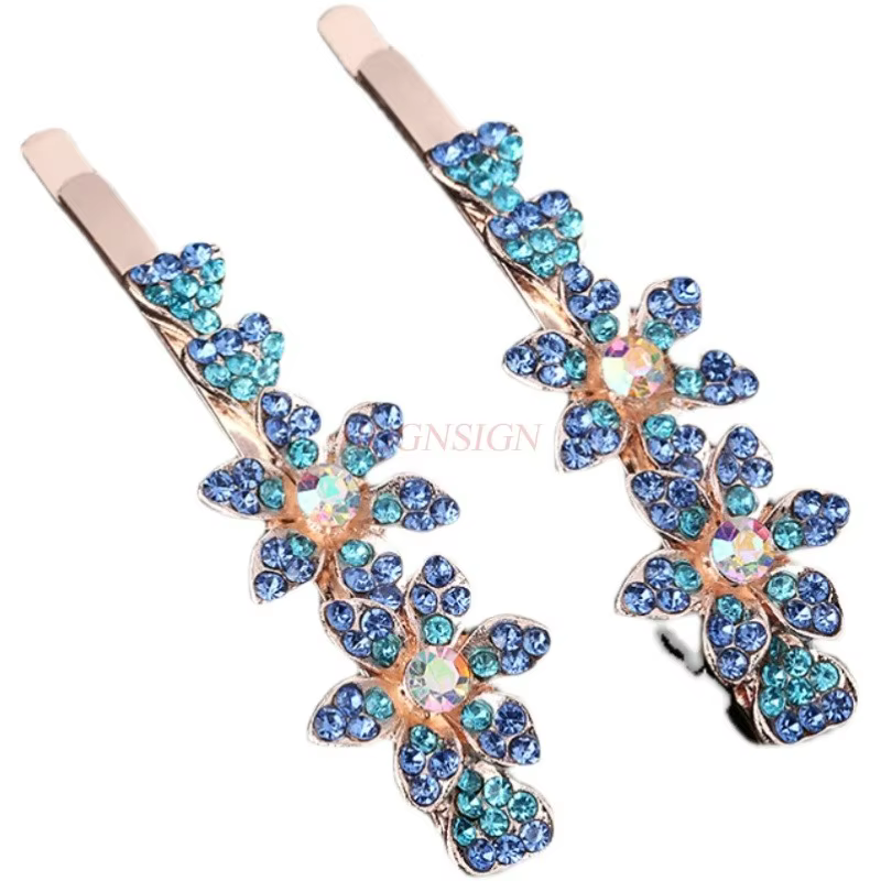 Pince à cheveux en cristal de diamant et accessoires pour cheveux