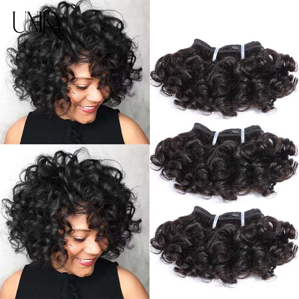 Tissage en lot brésilien ondulé 100% naturel