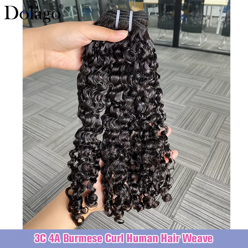 Lots de Cheveux Bouclés Birmans 3C 4A