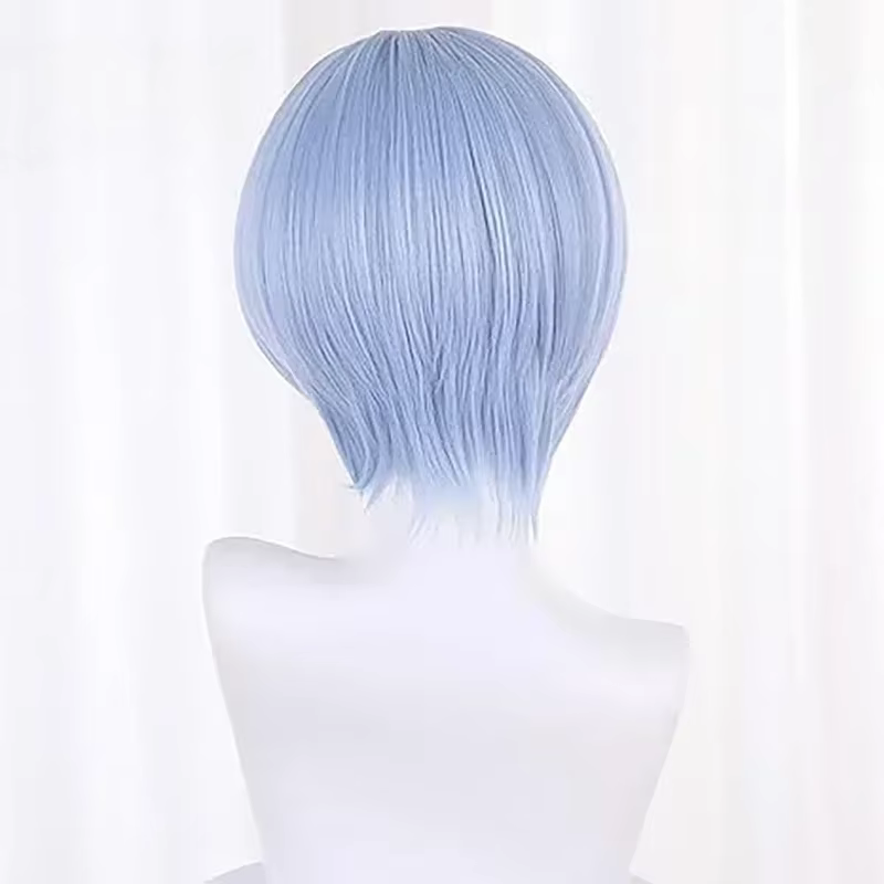 Perruque de Cosplay Anime Rei Ayanami Rei
