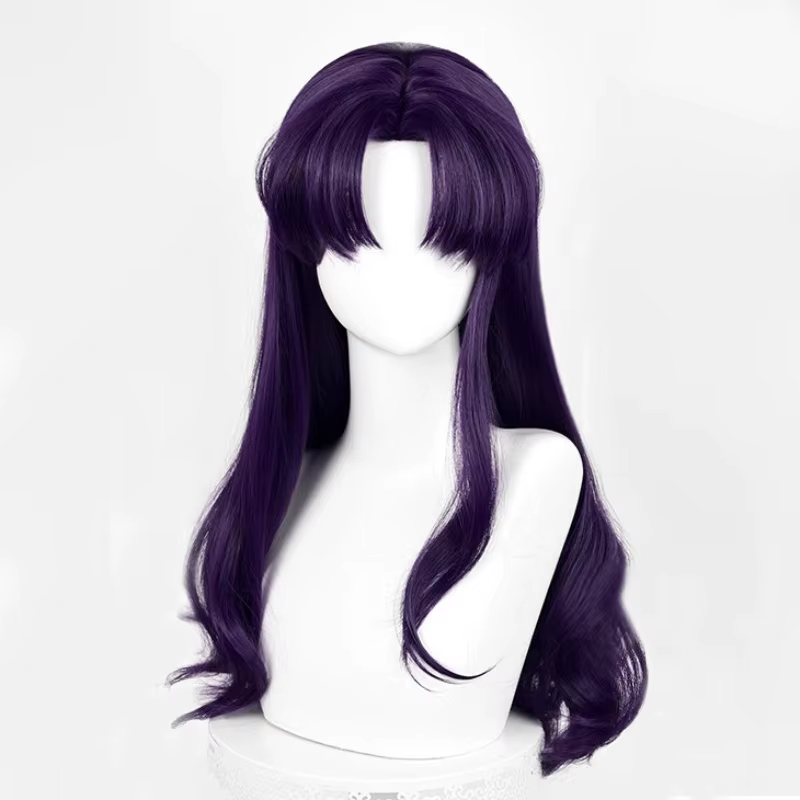 Perruque de Cosplay Anime EVA Katsuragi Misato