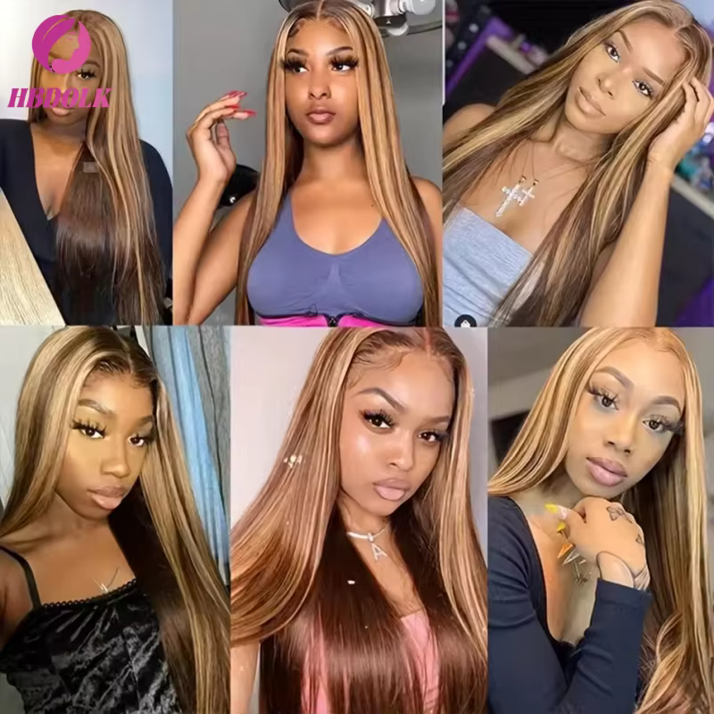Perruque Lace Front Wig naturelle lisse