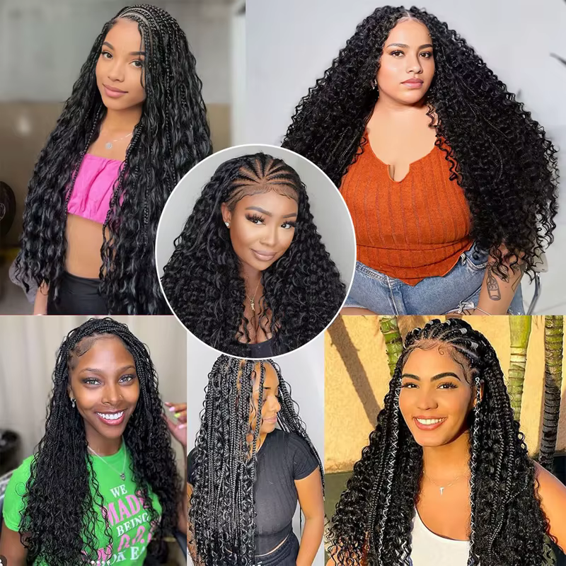 Extensions de cheveux en plumes Deep Wave