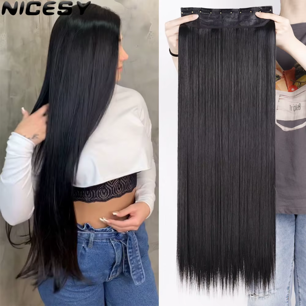 Extensions capillaires synthétiques 80cm