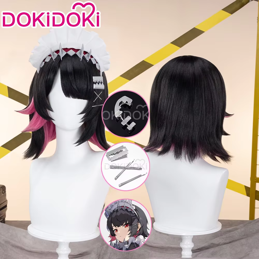 EN STOCK Perruque Burnice White Grace Nangong Yu Sunna Ellen Joe Zhu Yuan Soldier 11 Game Zenless Zone Zero DokiDoki ZZZ 40cm Hair